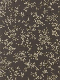 Ralph Lauren Teabowl Calico Wallpaper, Chocolate Prl5006/05