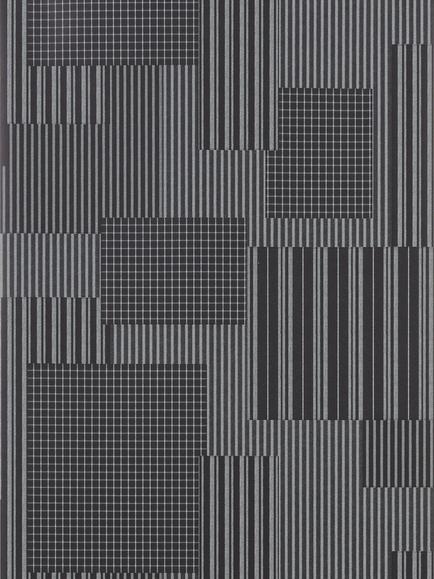Ralph Lauren Rivington Patchwork Wallpaper, Vintage Black Prl5004/02