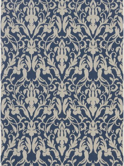 Ralph Lauren Speakeasy Damask Wallpaper, Indigo Prl5003/01
