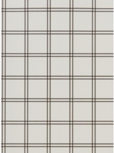 Ralph Lauren Shipley Windowpane Wallpaper, Chocolate Prl5001/03
