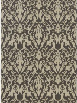 Ralph Lauren Speakeasy Damask Wallpaper, Tobacco Prl5003/03