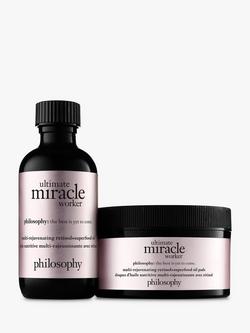 Philosophy Ultimate Miracle Worker Multi-Rejuvenating Retinol+Superfood Oil with Pads, 
