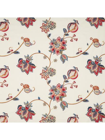 John Lewis Zephora Furnishing Fabric, Red, Red