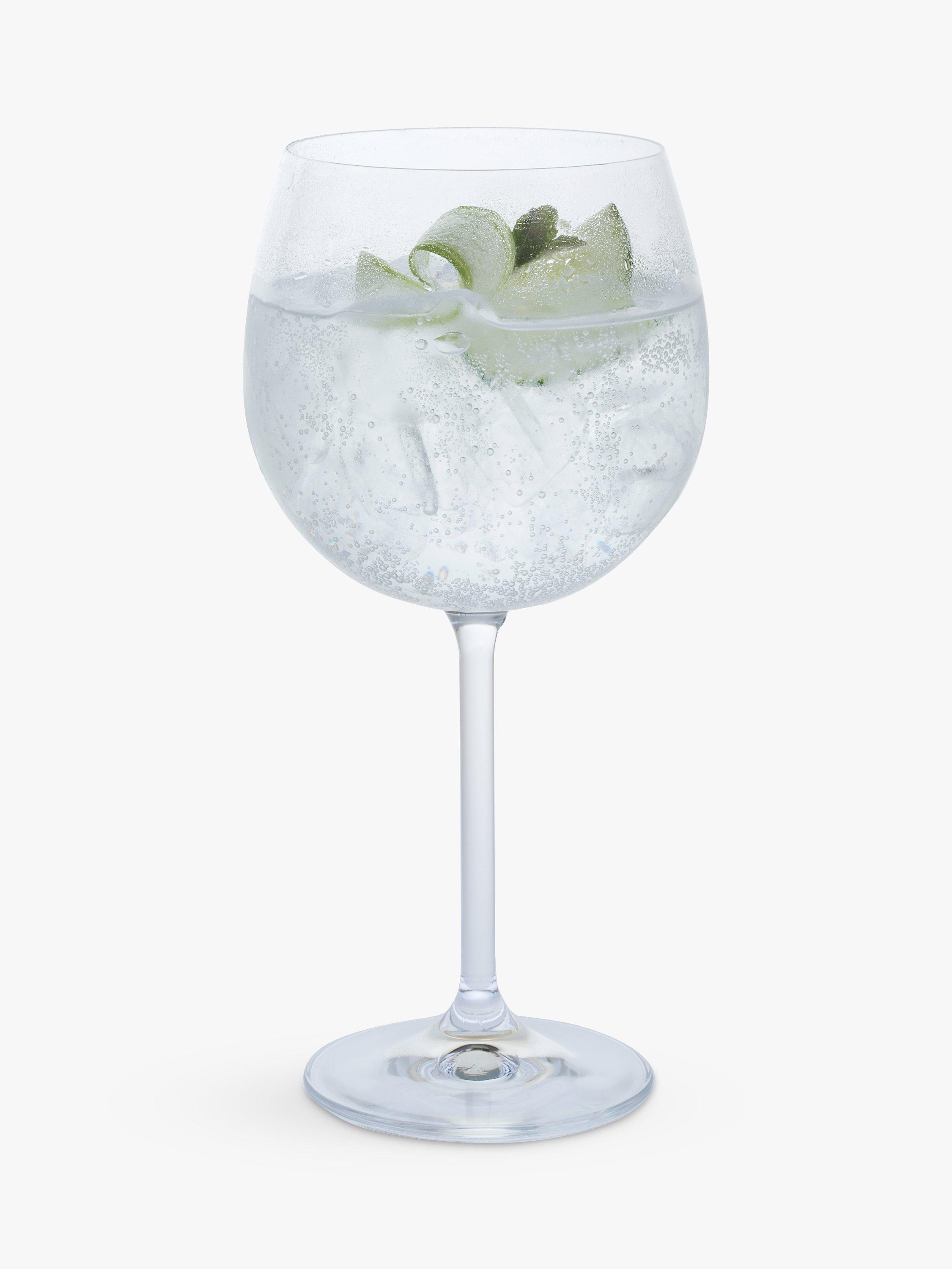 Dartington Crystal Gin Party Copa Glasses, 520ml, Set of 6