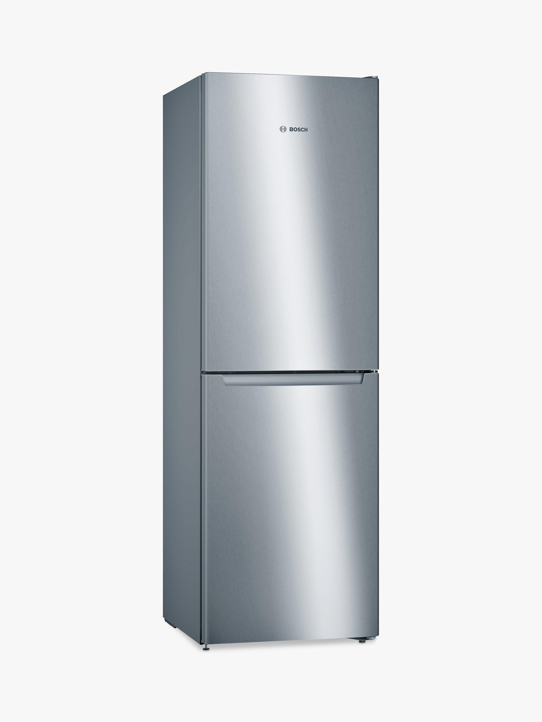 Bosch KGN34NL3AG Freestanding Fridge Freezer, A++ Energy Rating, 60cm Wide, Inox-look