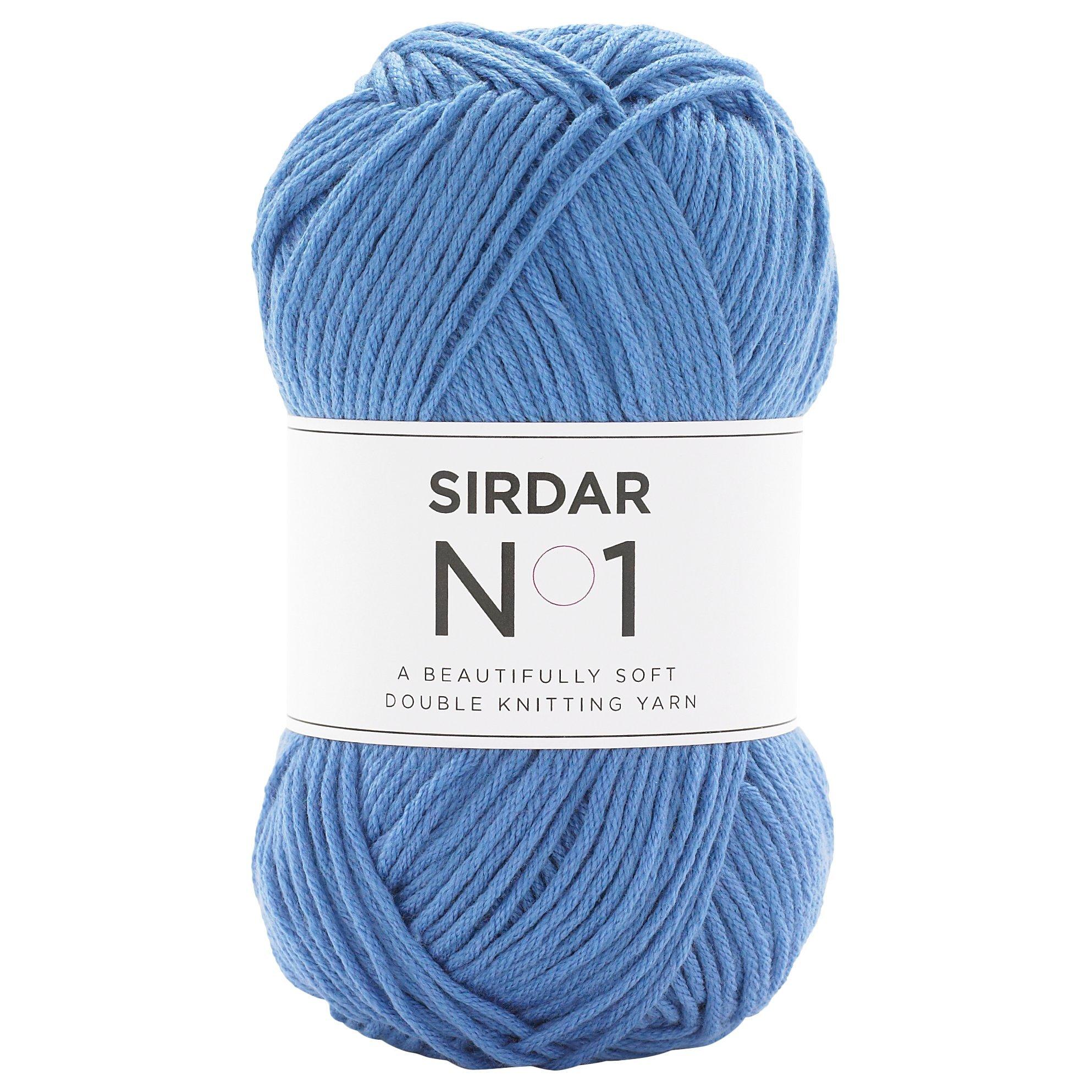 Sirdar No.1 DK Knitting Yarn, 100g, Bluebird