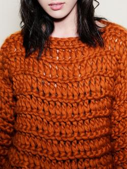 Wool And The Gang Crazy Sexy Wool Super Chunky Yarn, 200g - view 2, Cinnamon Dust