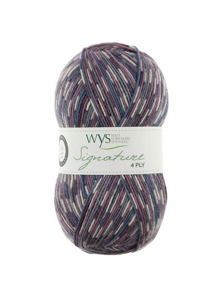 West Yorkshire Spinners Signature 4 Ply Yarn, 100g, Wood Pigeon