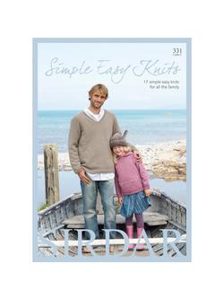 Sirdar Simple Easy Knits Pattern Book, 