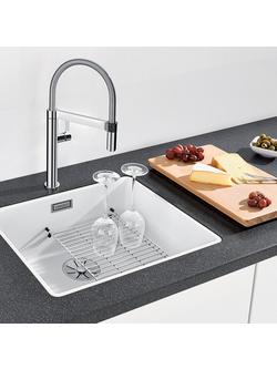 BLANCO Subline Kitchen Sink Floating Grid Drainer Trivet, Stainless Steel - view 2, Stainless Steel