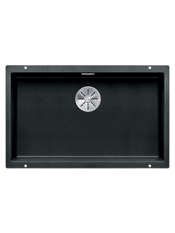 BLANCO Subline 700-U Single Bowl Undermounted Composite Granite Kitchen Sink, Anthracite