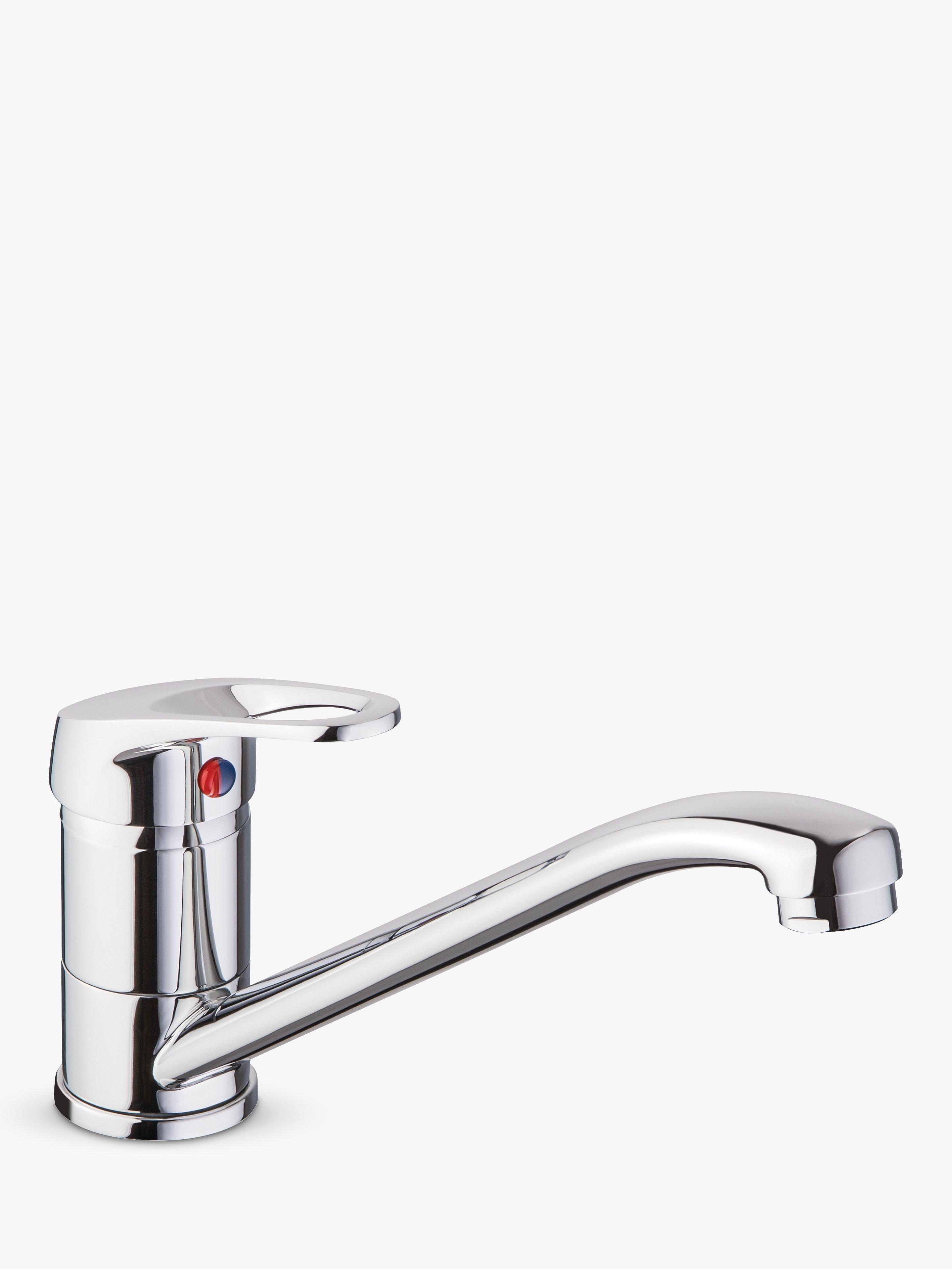 John Lewis Sing Single Lever Kitchen Tap, Chrome