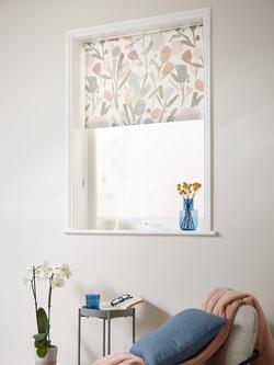 John Lewis Elise Daylight Roller Blind, Multi - view 2, Multi