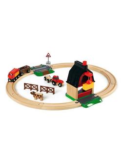 BRIO World Farm Railway Set, FSC-Certified (Beech) - view 2, 