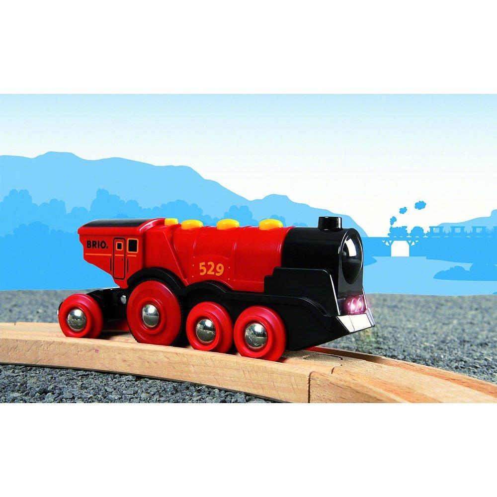 Mighty red action locomotive on sale