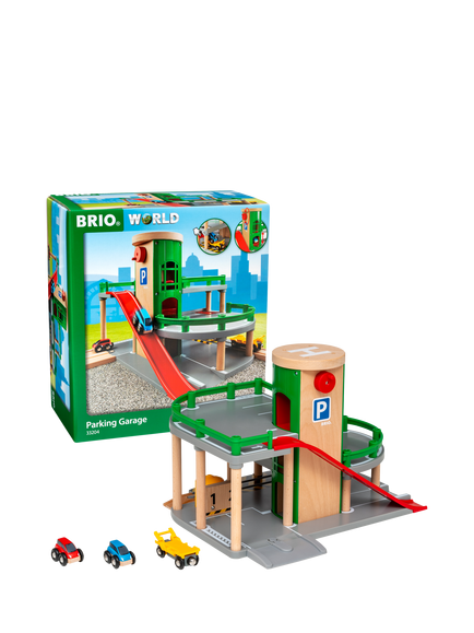BRIO World Parking Garage, FSC-Certified (Beech), 