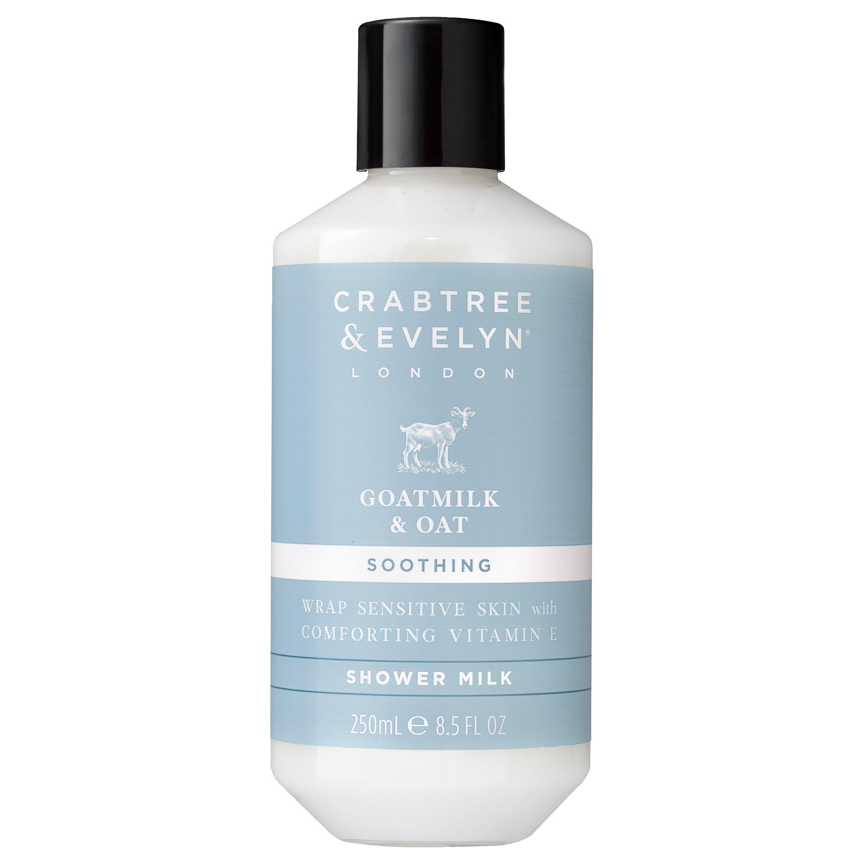 Crabtree & Evelyn Goatmilk & Oat Shower Milk, 250ml