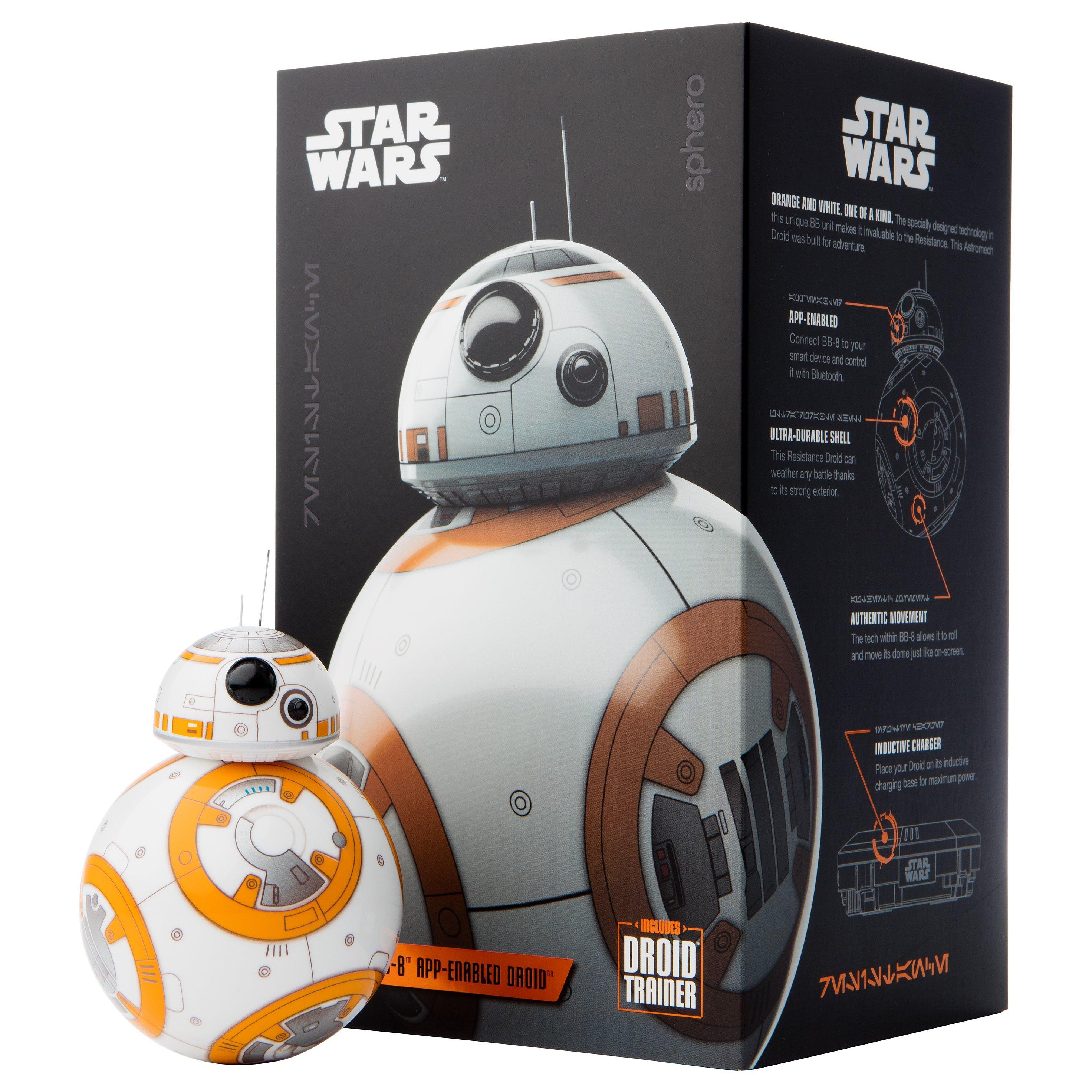 Sphero Star Wars BB 8 App Enabled Droid with Trainer Droid