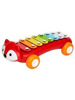 Skip Hop Explore & More Fox Xylophone Toy, Red