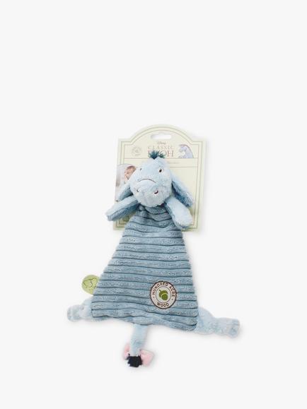 Winnie the Pooh Baby Eeyore Comfort Blanket, H23cm, Grey