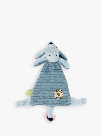 Winnie the Pooh Baby Eeyore Comfort Blanket, H23cm - view 2, Grey