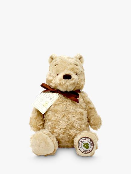 Winnie the Pooh Cuddly Soft Toy, Natural