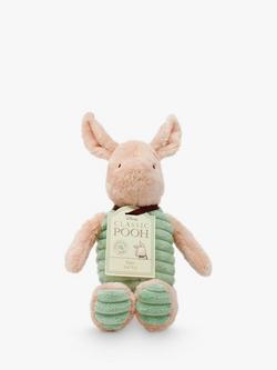 Winnie the Pooh Baby Piglet Soft Toy - view 2, Pink/Green