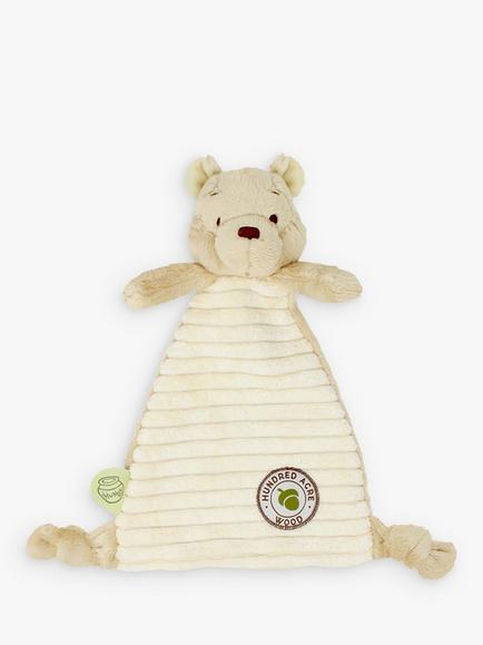 Winnie the Pooh Baby Comfort Blanket, H23cm - view 2, Natural
