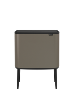 Brabantia Bo Touch Bin, 36L, Platinum