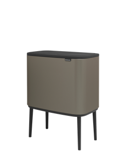 Brabantia Bo Touch Bin, 36L - view 2, Platinum