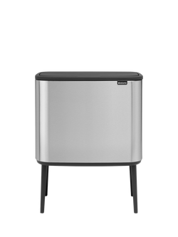 Brabantia Bo Touch Bin, 36L, Matt Steel