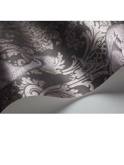 Cole & Son Byron Wallpaper - view 2, Lilac And Charcoal  94/7040