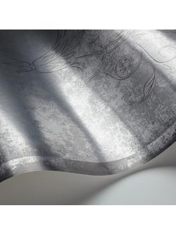 Cole & Son Albery Wallpaper - view 2, Graphite 94/4020