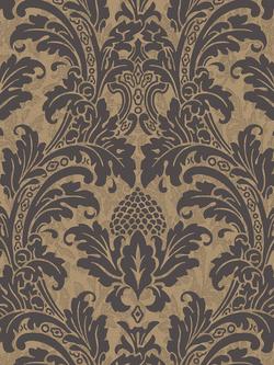 Cole & Son Blake Wallpaper, Gold And Black 94/6033