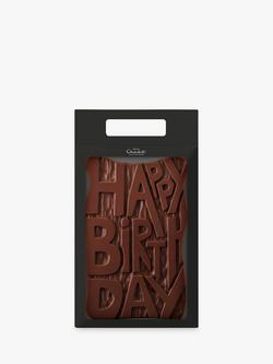 Hotel Chocolat Milk Chocolate Happy Birthday, 500g, Multi