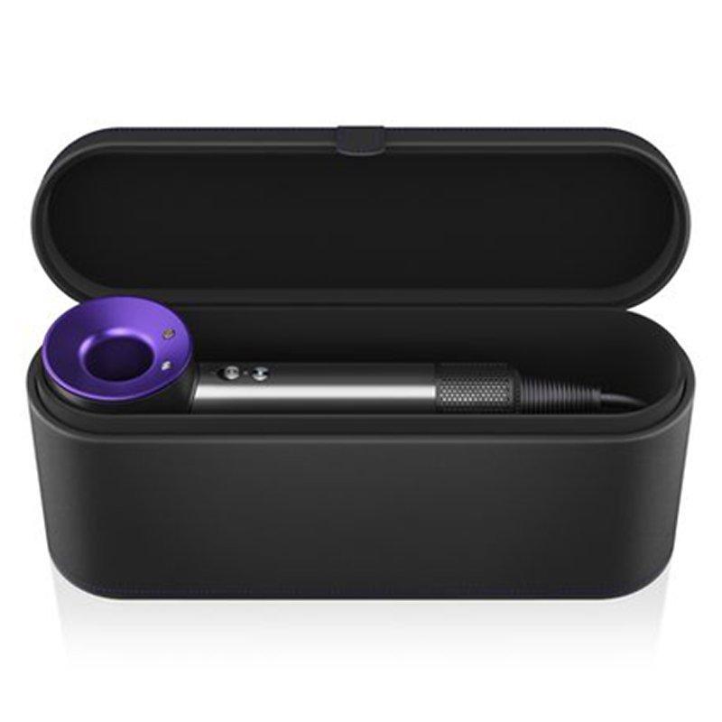 Dyson Black Leather Presentation Case ONLY. newest For Supersonic HairDryer