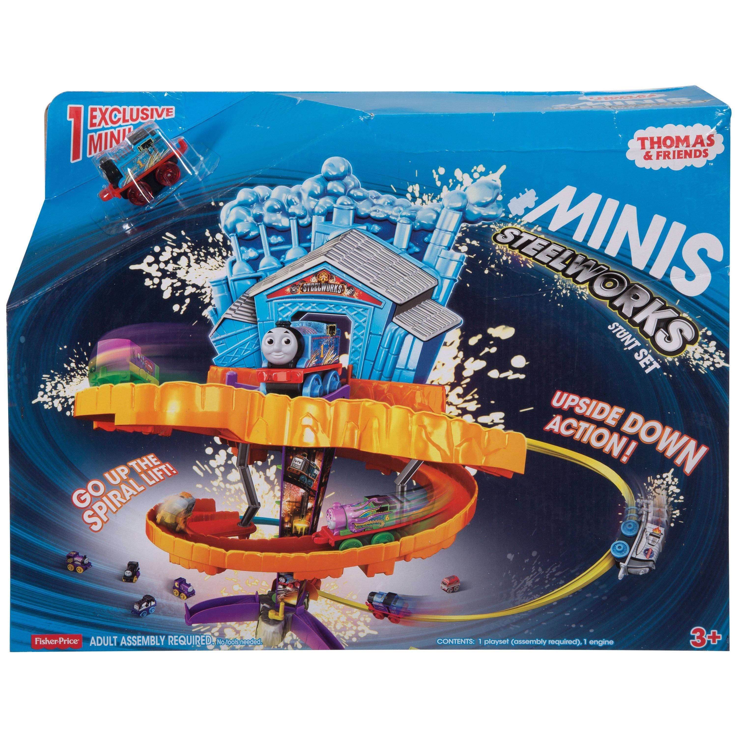 Thomas Friends Minis Steelworks Stunt Set