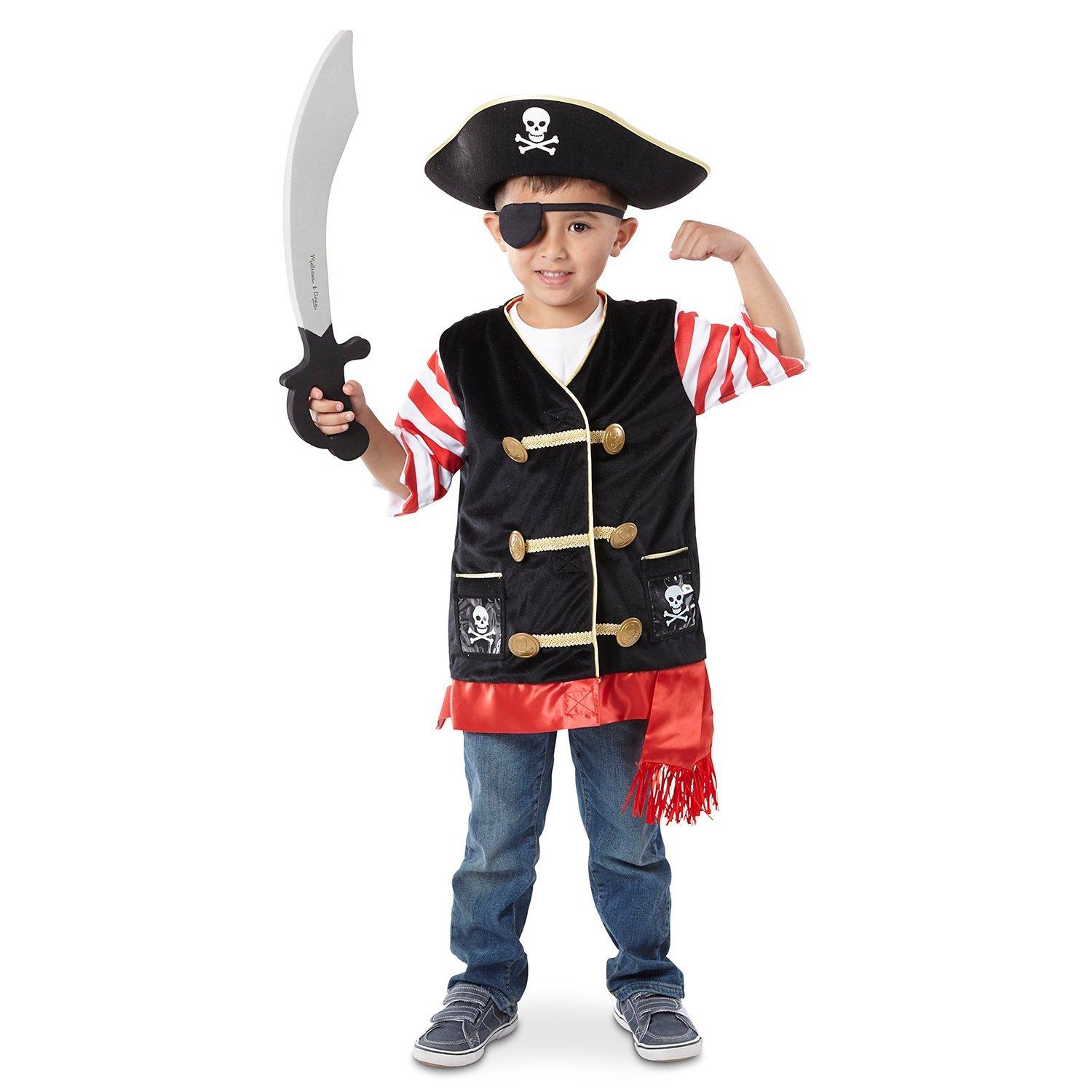 Melissa Doug Pirate Children s Costume 3 6 years