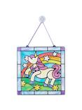 Melissa & Doug Stained Glass Unicorn Craft Set