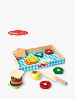 Melissa & Doug Wooden Sandwich Set, 