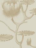 Cole & Son Lily Wallpaper, Linen And Gold 95/4019