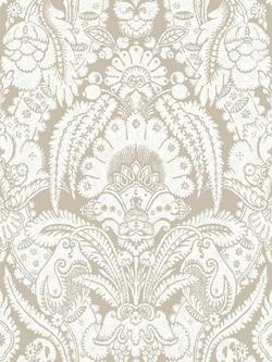 Cole & Son Chatterton Wallpaper, Linen And Cream  94/2009