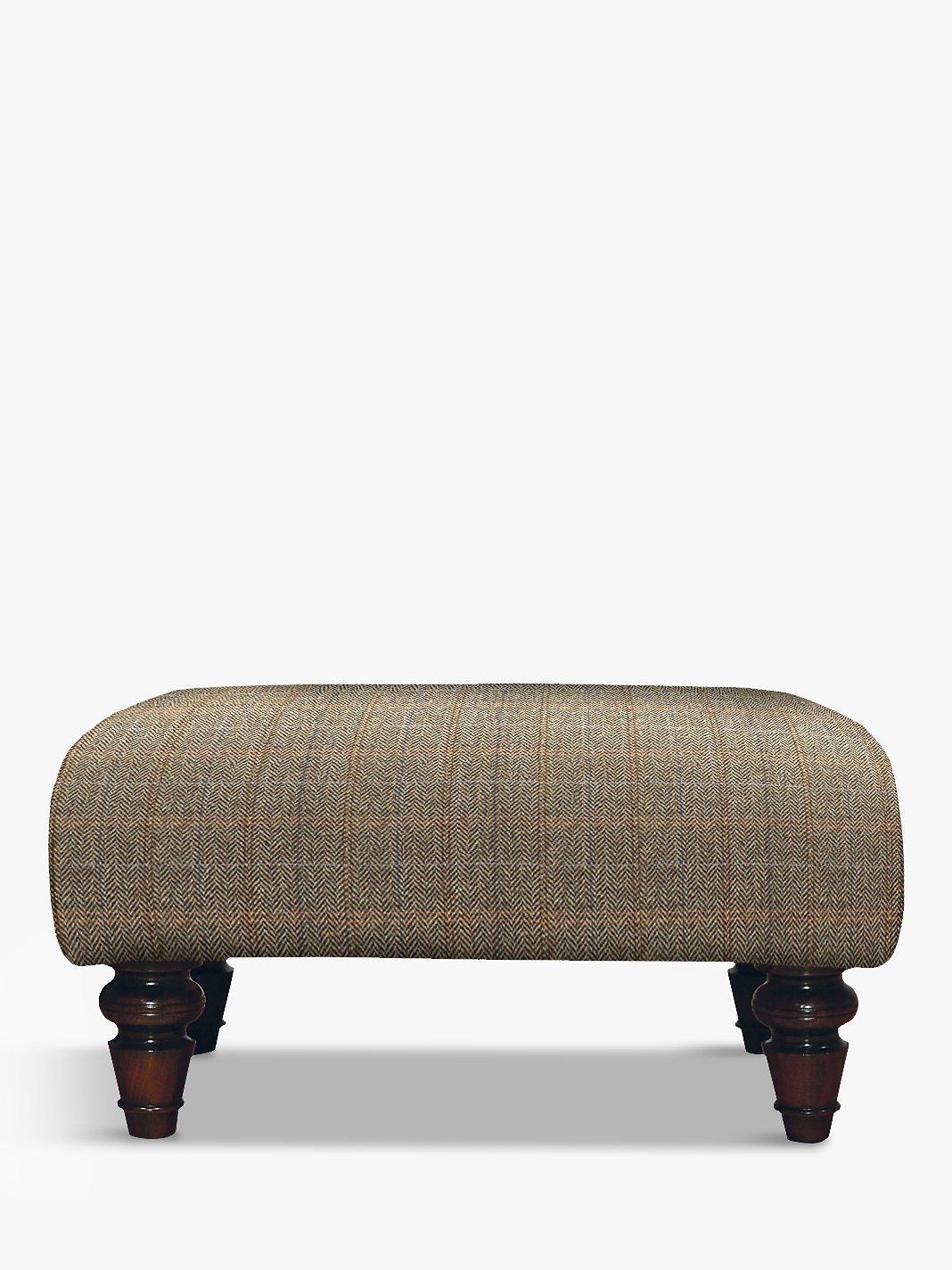 Tetrad Lewis Footstool, Mahogany Leg