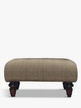 Tetrad Lewis Footstool, Mahogany Leg