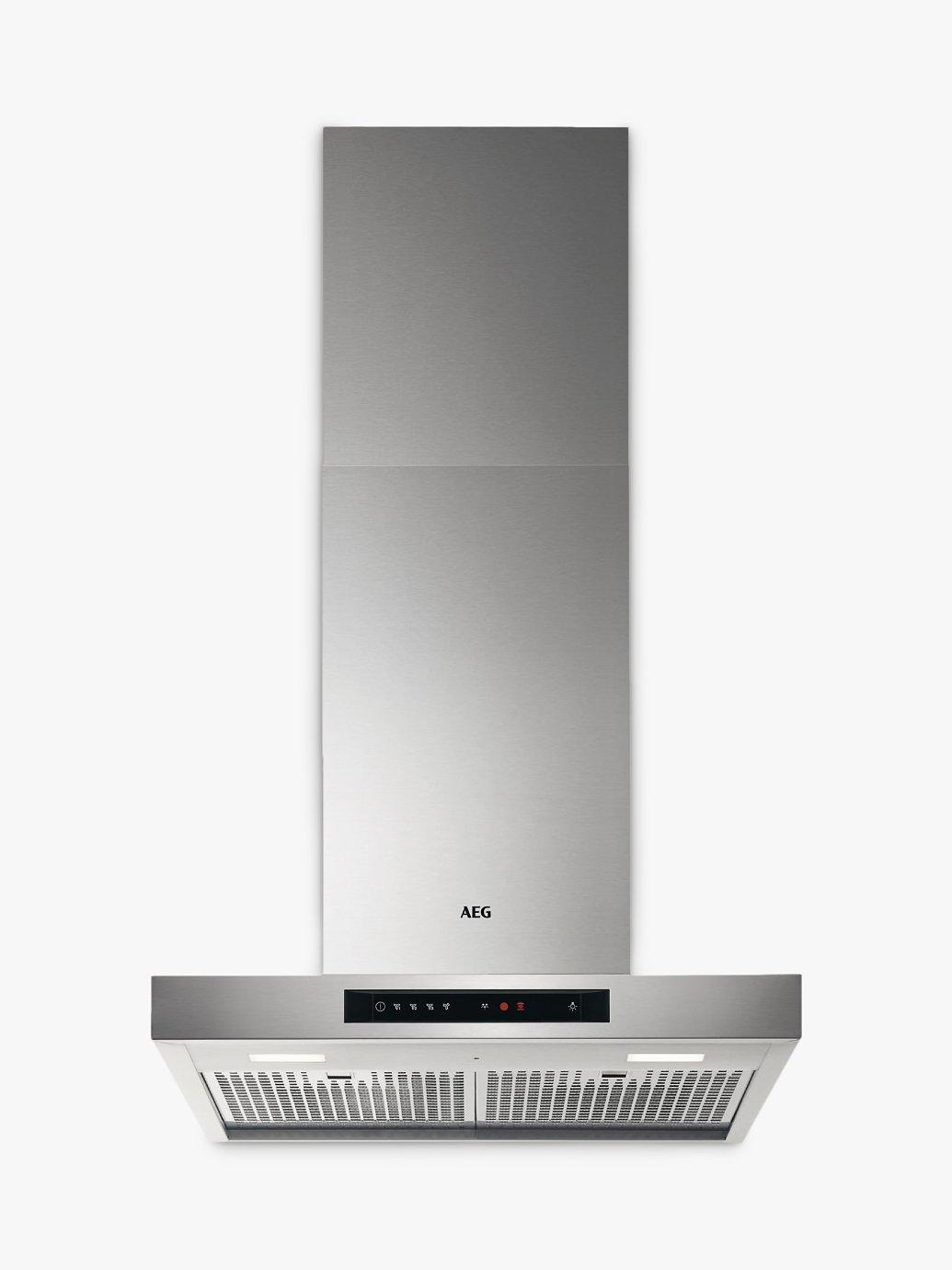 AEG DBE6680HM Chimney Cooker Hood, Stainless Steel