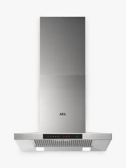 AEG DKB5660HM Chimney Cooker Hood, Stainless Steel, Stainless Steel Matt
