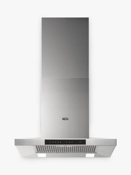 AEG DKB5660HM Chimney Cooker Hood, Stainless Steel, Stainless Steel Matt