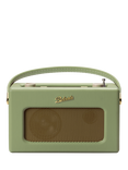 Roberts Revival RD70 DAB/DAB+/FM Bluetooth Digital Radio with Alarm, Leaf Green