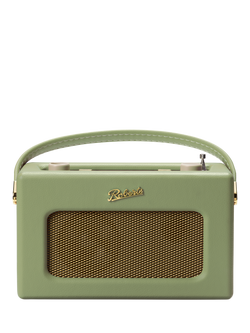 Roberts Revival RD70 DAB/DAB+/FM Bluetooth Digital Radio with Alarm, Leaf Green