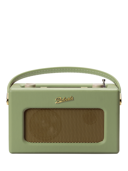 Roberts Revival RD70 DAB/DAB+/FM Bluetooth Digital Radio with Alarm, Leaf Green